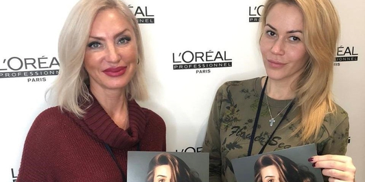 Новое обучение по окрашиванию волос L'Oreal
